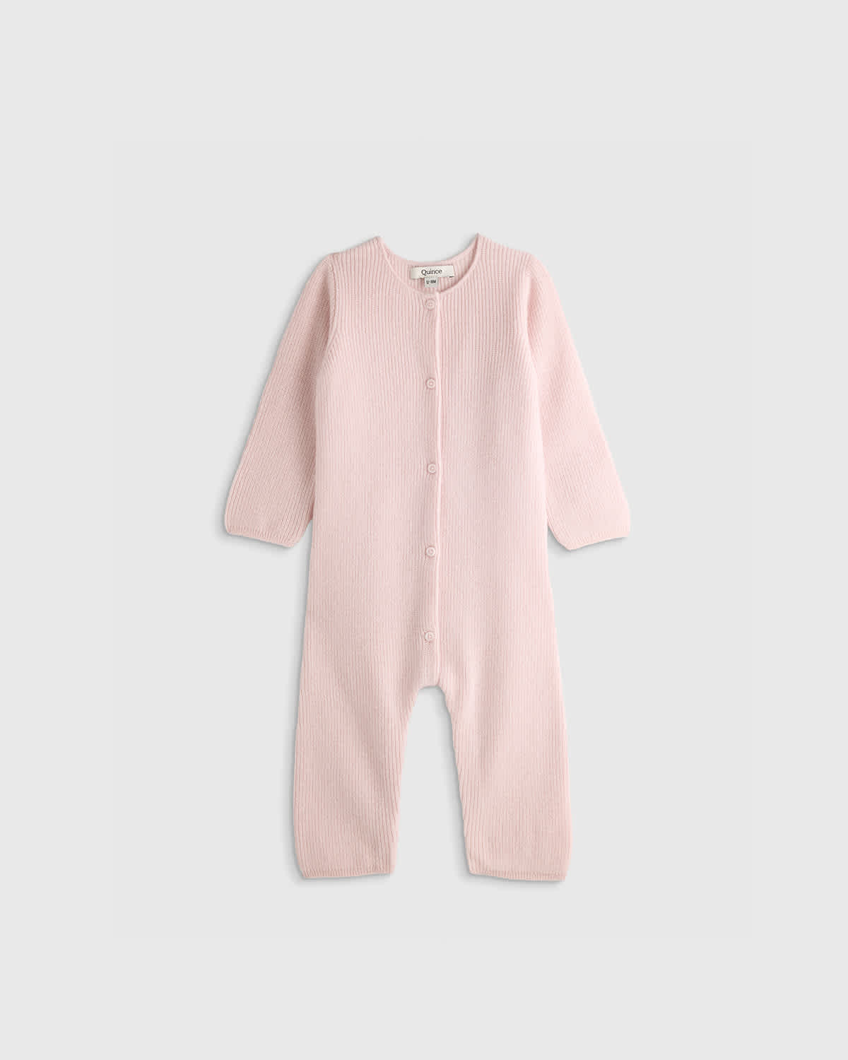 minimal-pink Washable Cashmere Romper