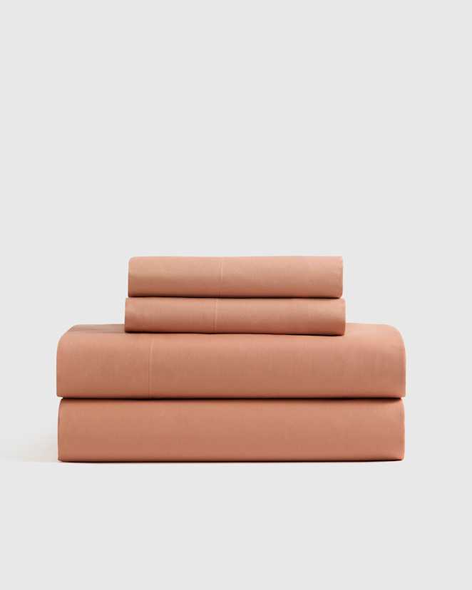 Sedona Organic Crisp Percale Sheet Set
