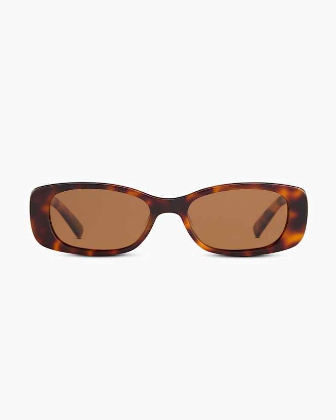Ginger Tortoise with Brown lens Palma Polarized Acetate Sunglasses