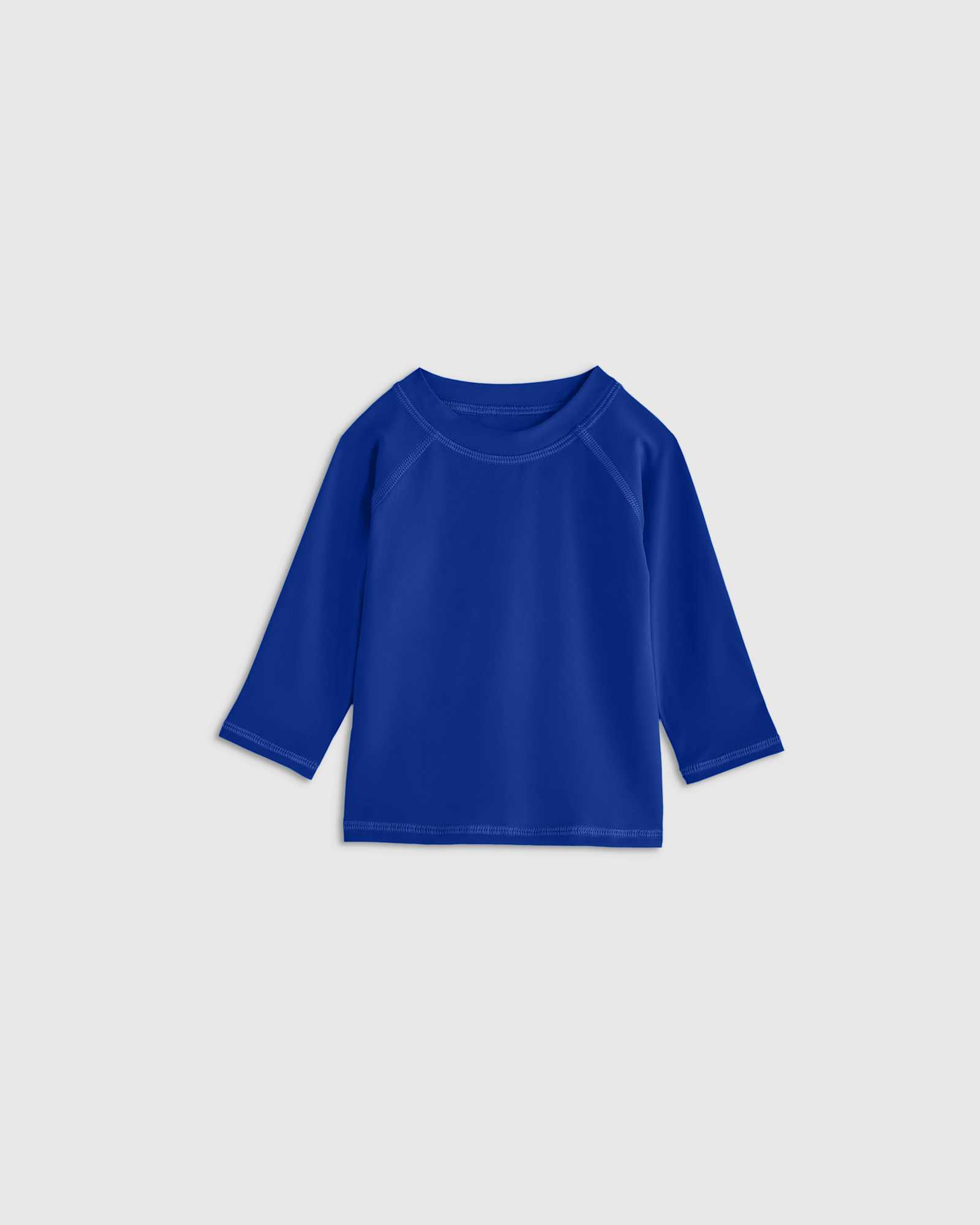 deep-blue Long Sleeve Raglan Rash Guard