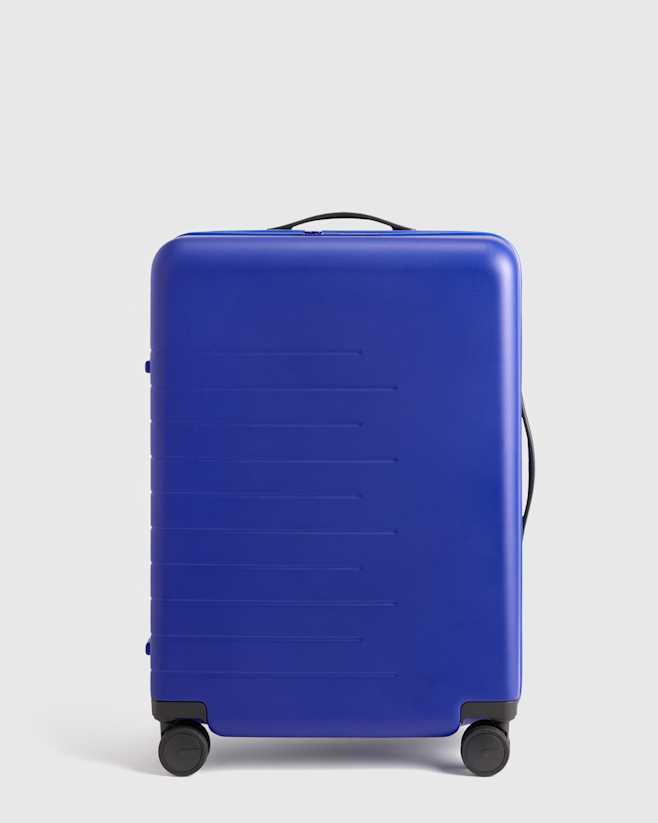 Coastal Cobalt Expandable Medium Check-In Suitcase