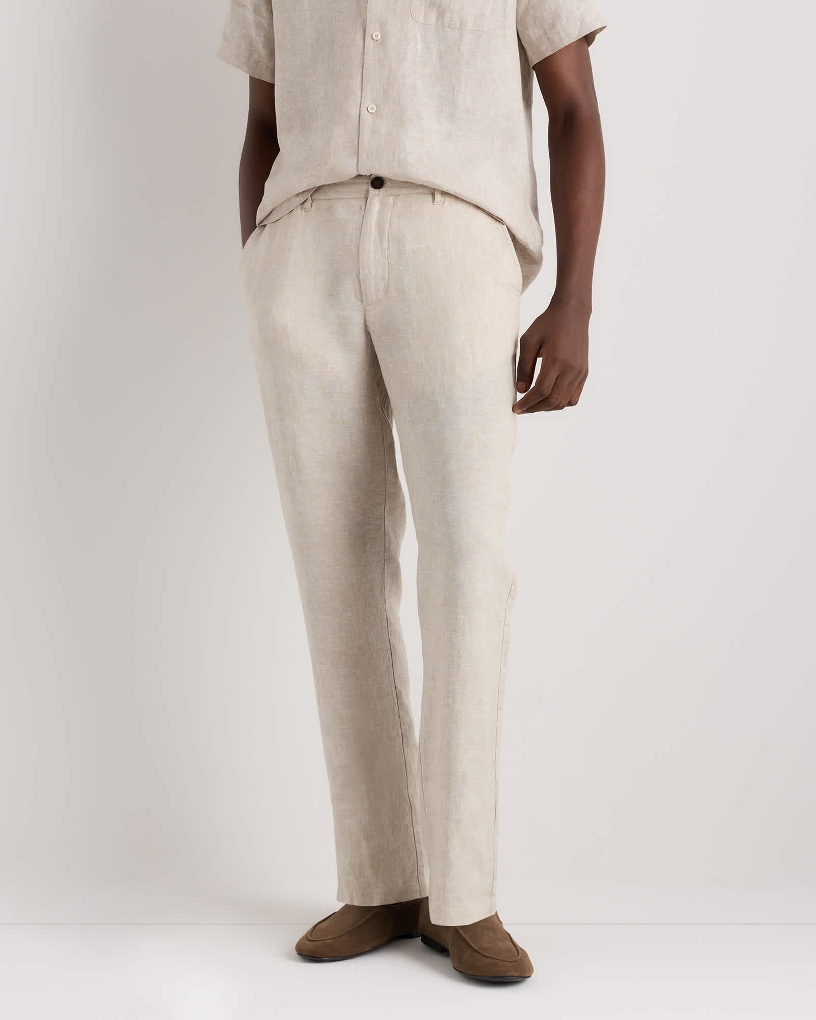 flax 100% European Linen Trousers