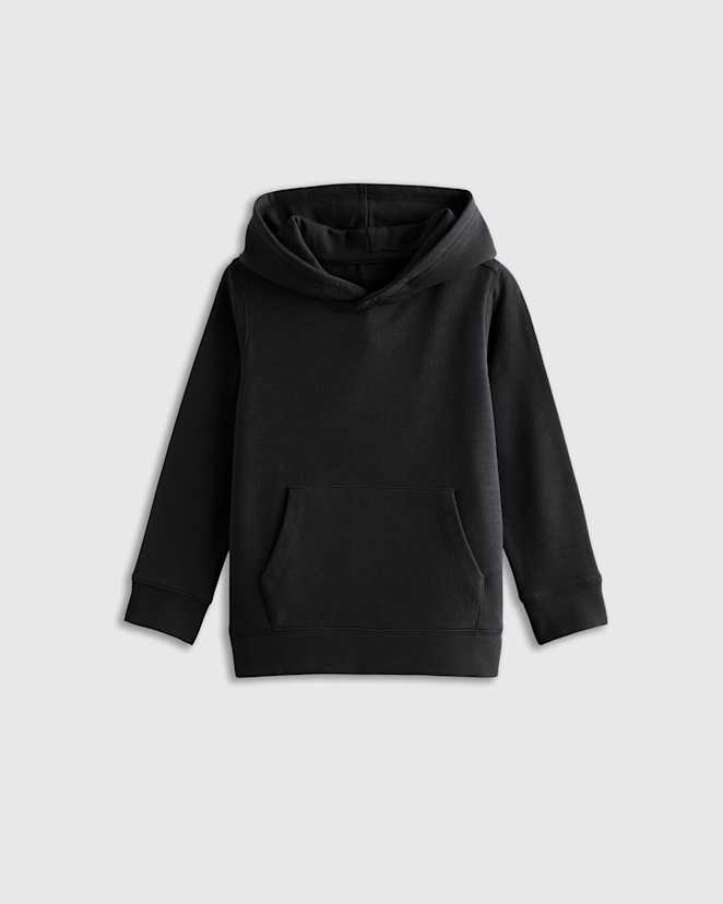 Black SuperSoft Fleece Pullover Hoodie