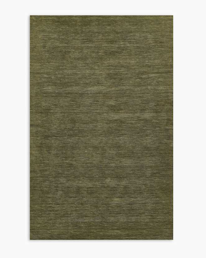 Green Wells Hand-Loomed Wool Rug