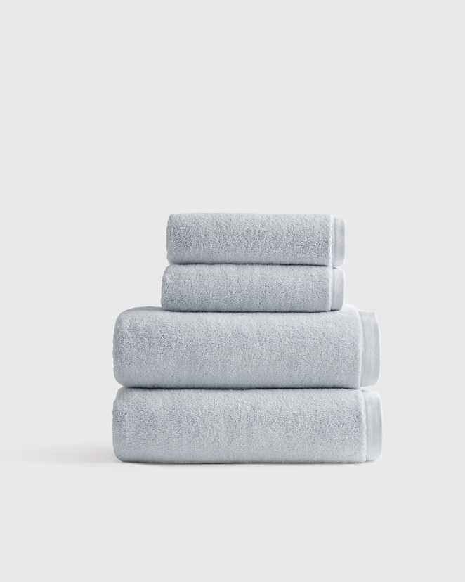 Hydrangea Plush Organic Turkish Cotton Bath Bundle (4 pieces)