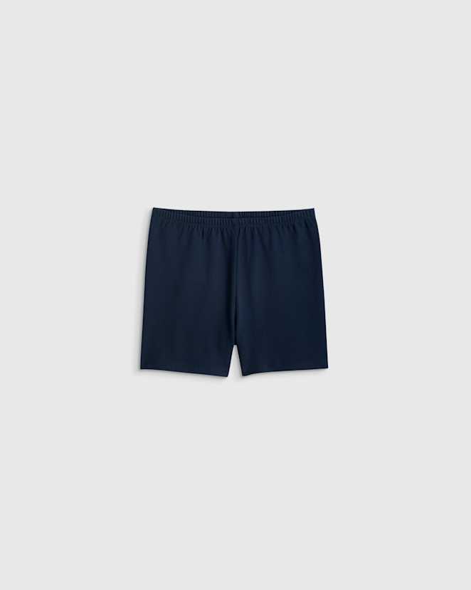 Navy Organic Cotton Cartwheel Shorts