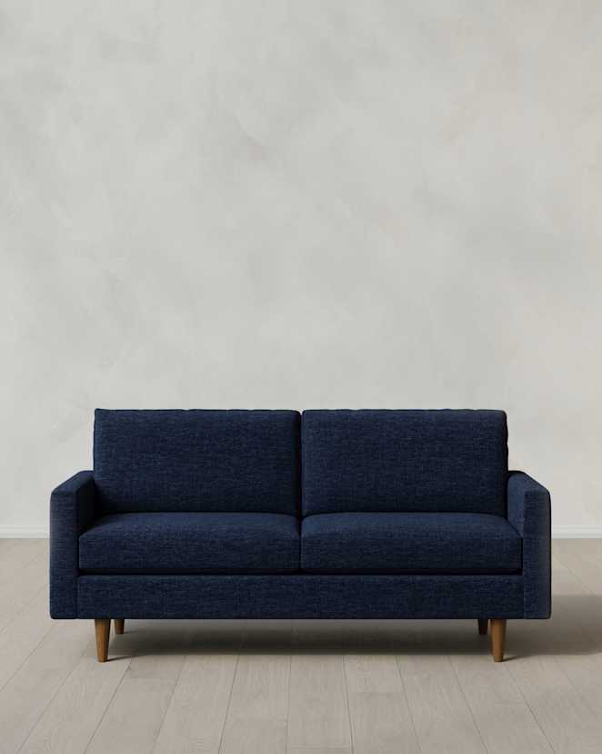 Ink Atlas Midcentury Sofa in Performance Chenille Linen Blend