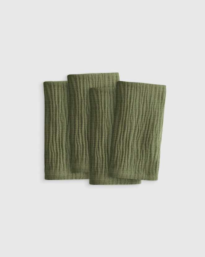 Olive Organic Airy Gauze Napkins