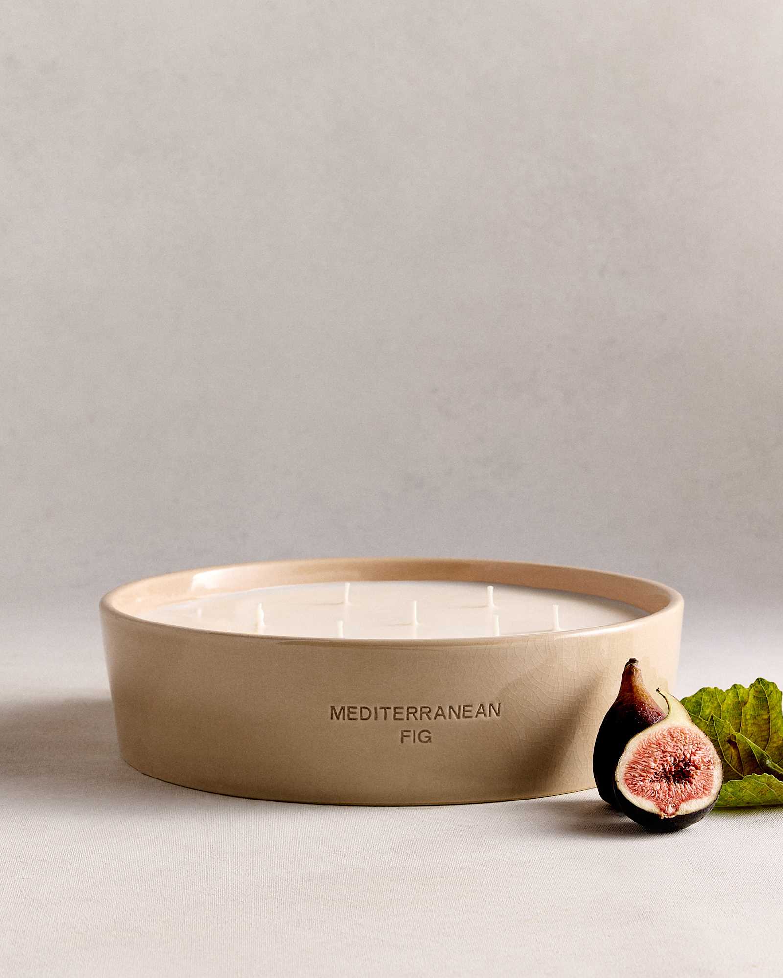 No Color Mediterranean Fig 7-Wick Luxury Candle