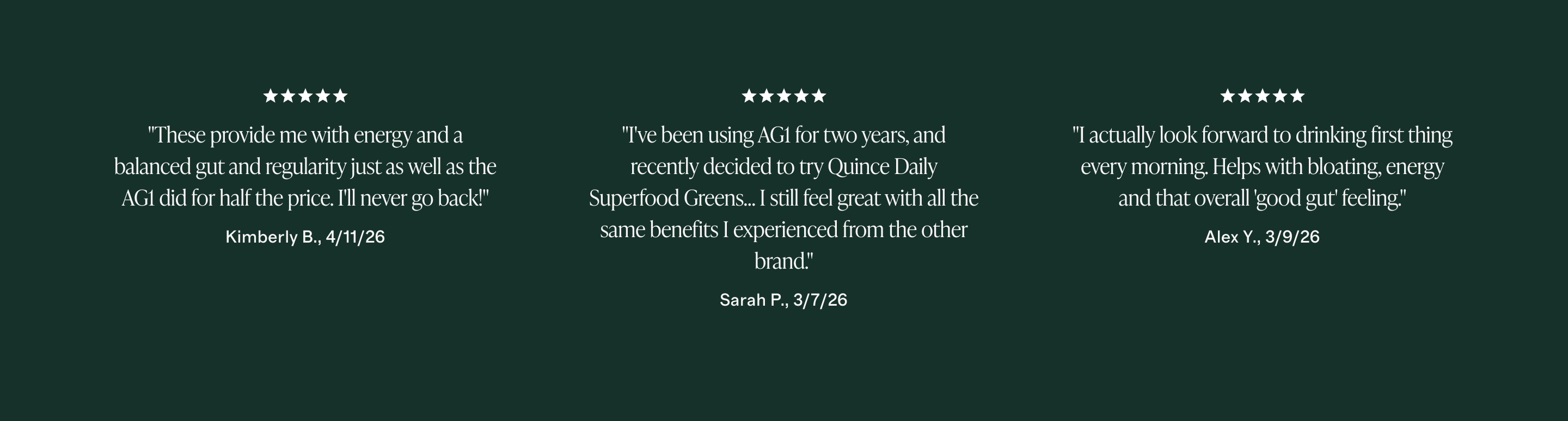 Reviews 5