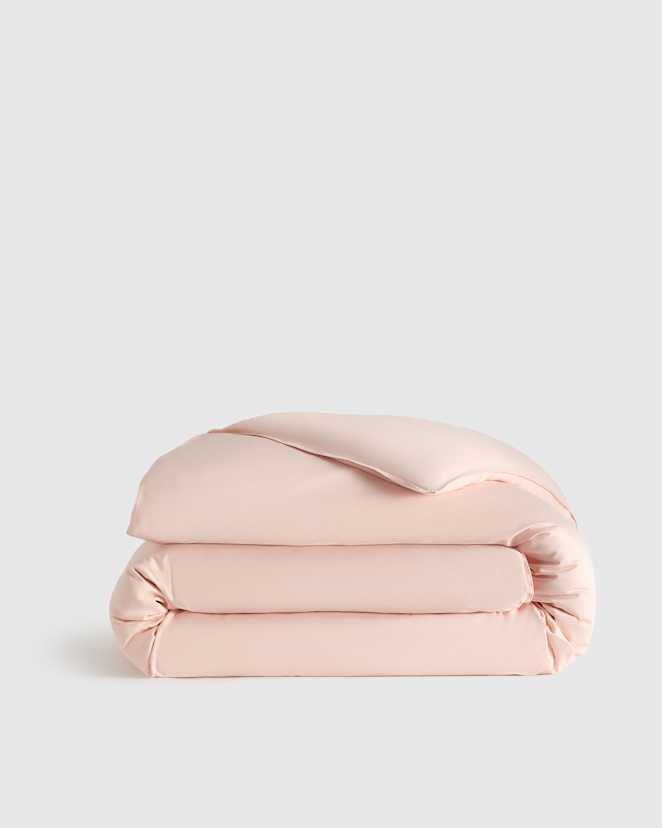 Soft Pink Bamboo Duvet Cover