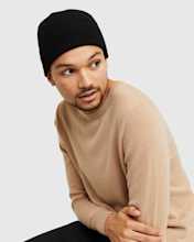 Mongolian Cashmere Ribbed Beanie - 13463078371439