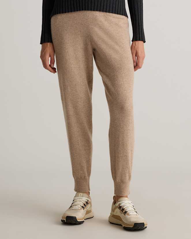 Oatmeal Mongolian Cashmere Sweatpants