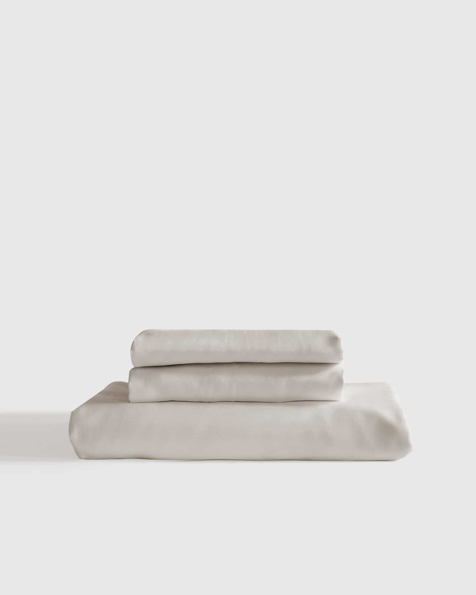 sand Bamboo Fitted Sheet Set