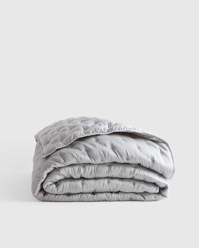 Light Grey Bamboo Dream Quilt