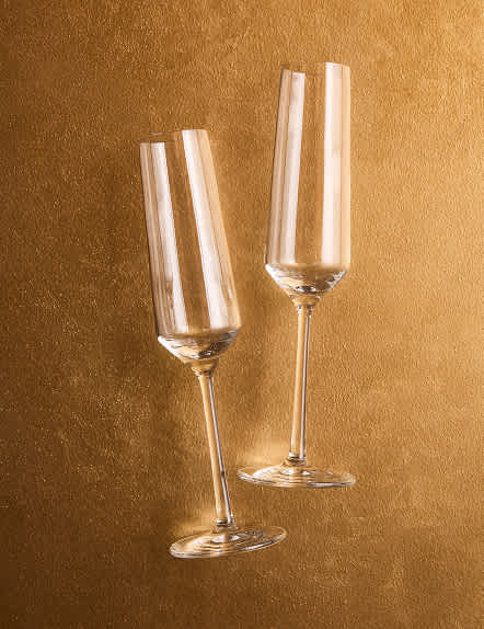 No Color Pure Champagne Flute (Set of 6)