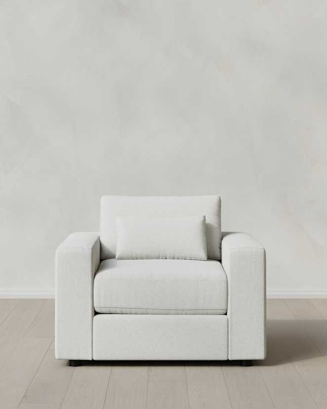 Snow Ashford Deep Seat Chair and a Half in Performance Basketweave