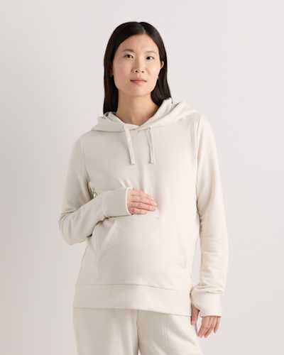 SuperSoft Fleece Maternity & Nursing Hoodie
