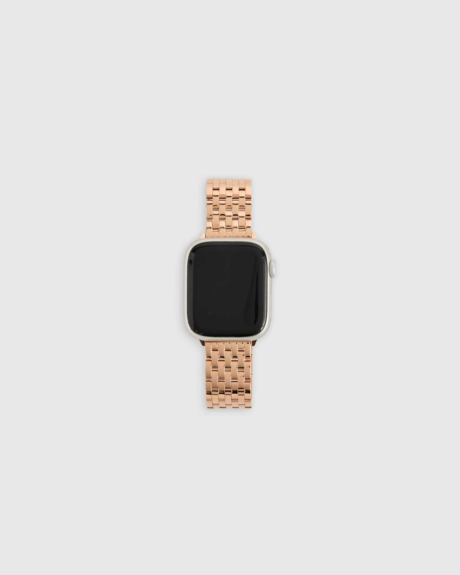 rose-gold Stainless Steel Bracelet Smartwatch Band