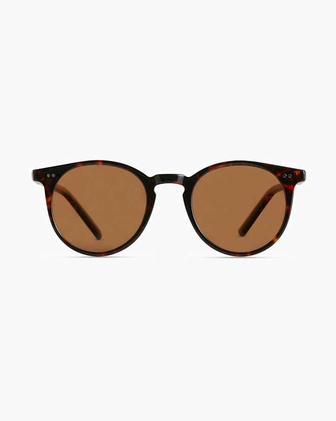 Tortoise with Brown lens Noah Polarized Acetate Sunglasses