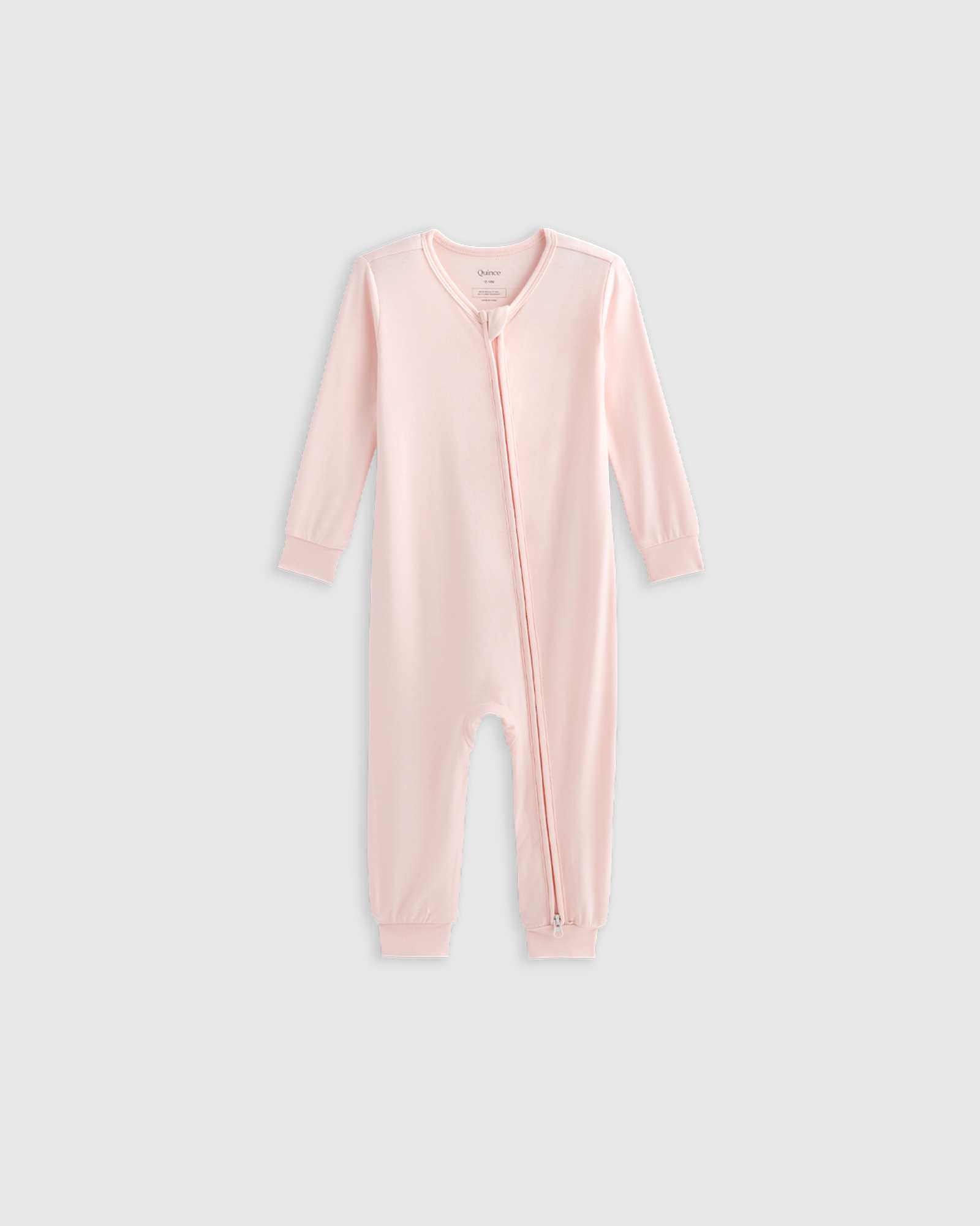 gentle-pink Bamboo One Piece Pajama