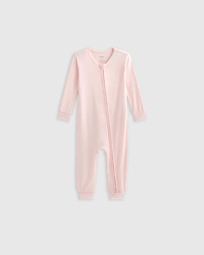 Gentle Pink Bamboo One Piece Pajama