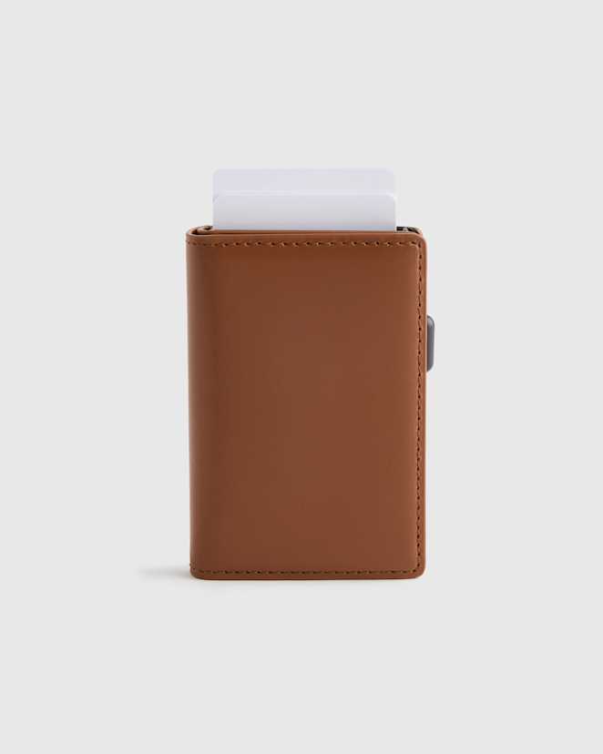 Bourbon Italian Leather RFID Card Holder
