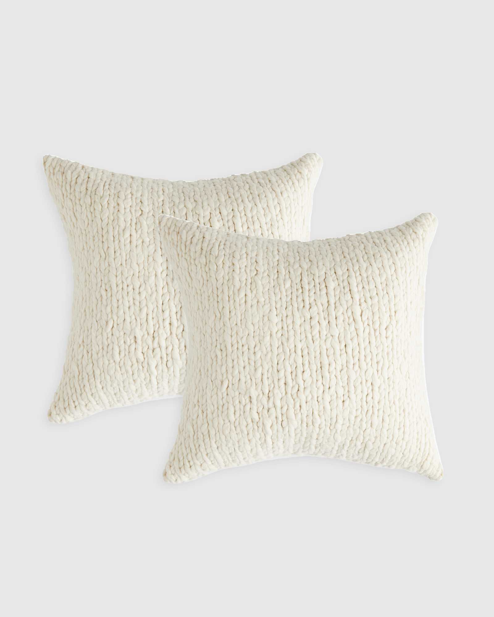 chunky wool pillow cover 3 2