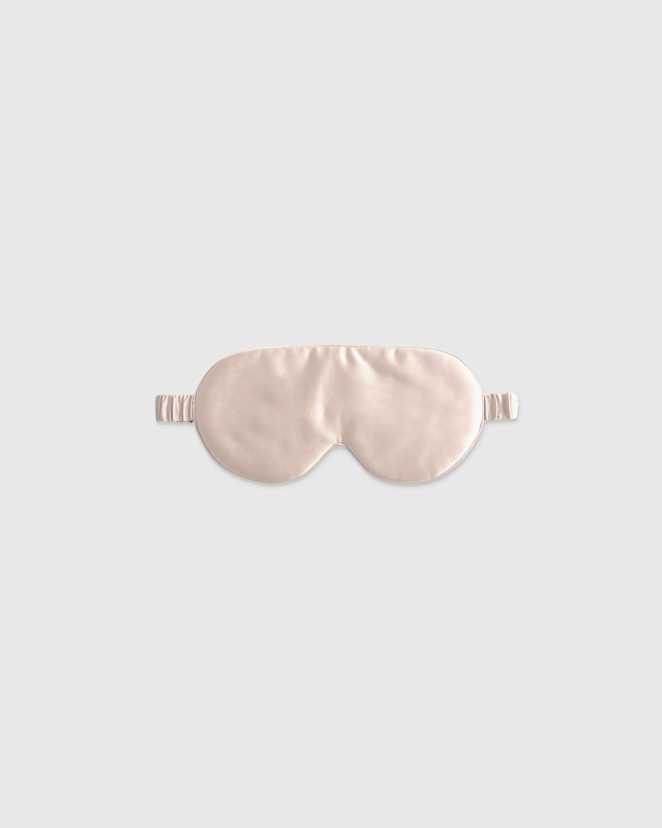Champagne Masque de nuit en soie de mûrier Beauté