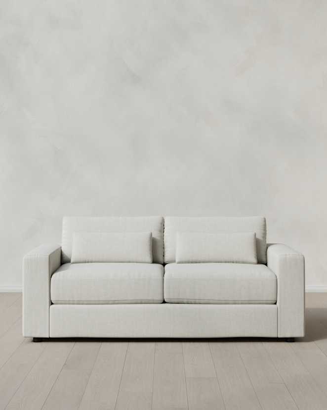 Sorrell Ashford Deep Seat Sofa in Performance Chenille Linen Blend