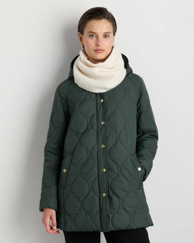 Ivory Mongolian Cashmere Snood