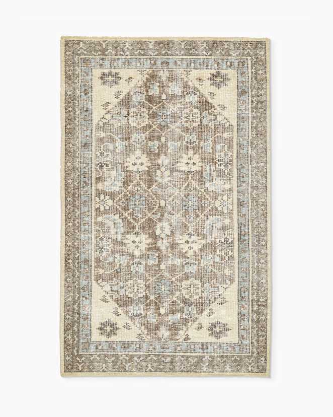 Pierce Hand-Knotted Wool Rug Beige Multi Pierce Hand-Knotted Wool Rug