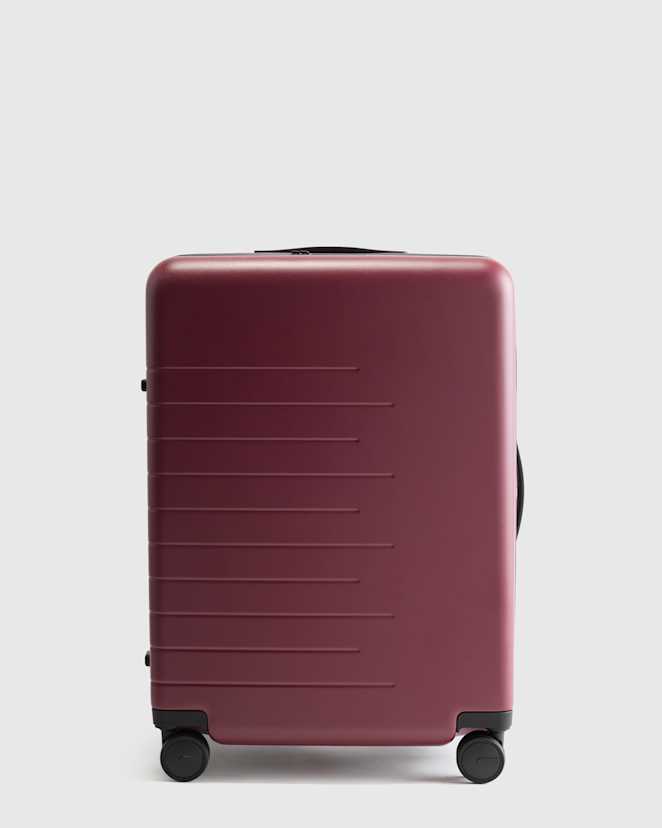 Wine Expandable Medium Check-In Suitcase
