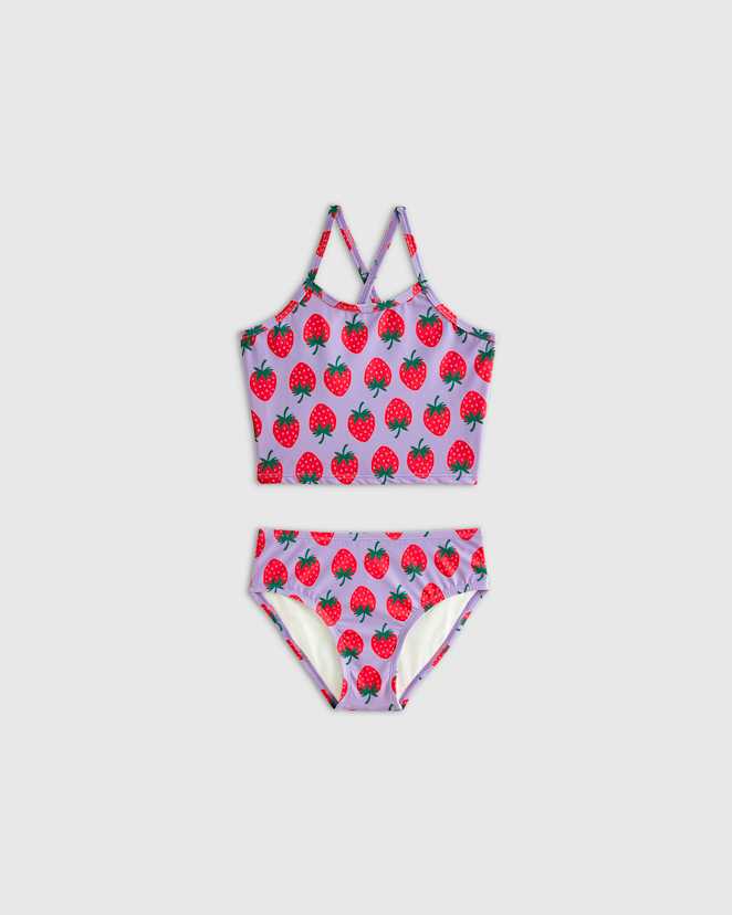 Strawberries Tankini Swimsuit