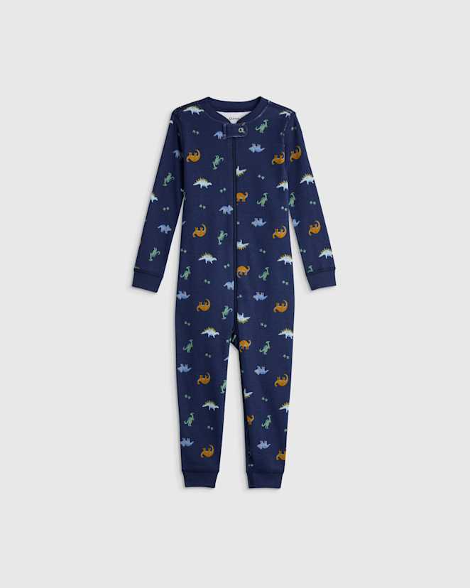Little Dinos 100% Organic Cotton One Piece Pajama