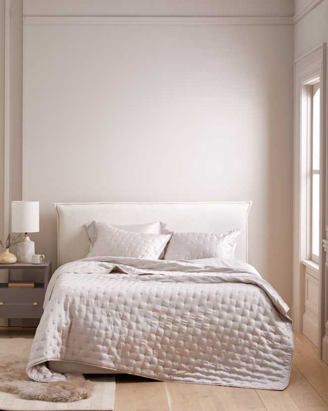 Sand Bamboo Dream Quilt Set