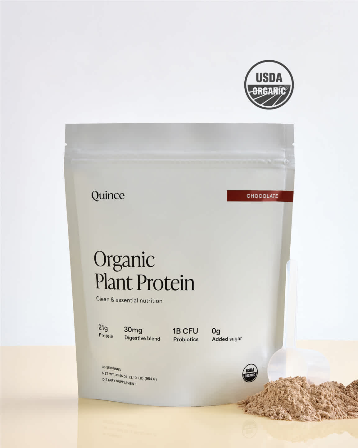chocolate Certified Organic Plant Protein