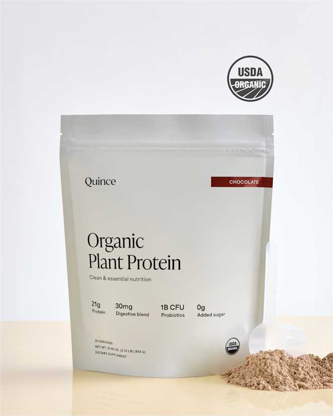 Chocolate Certified Organic Plant Protein