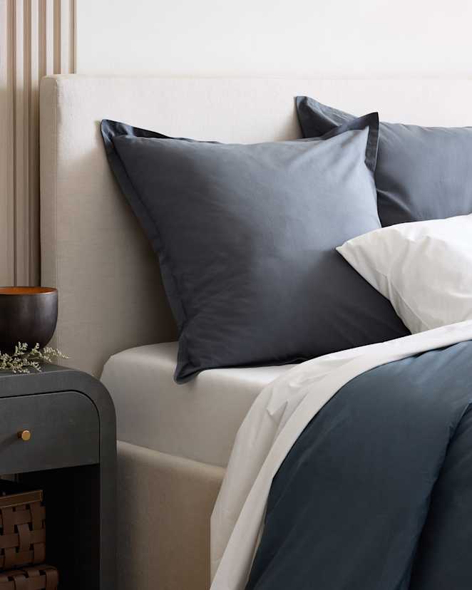 Nightfall Organic Brushed Cotton Euro Sham