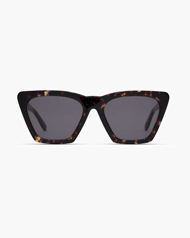 Amethyst Tortoise with Grey lens Andy Polarized Acetate Sunglasses