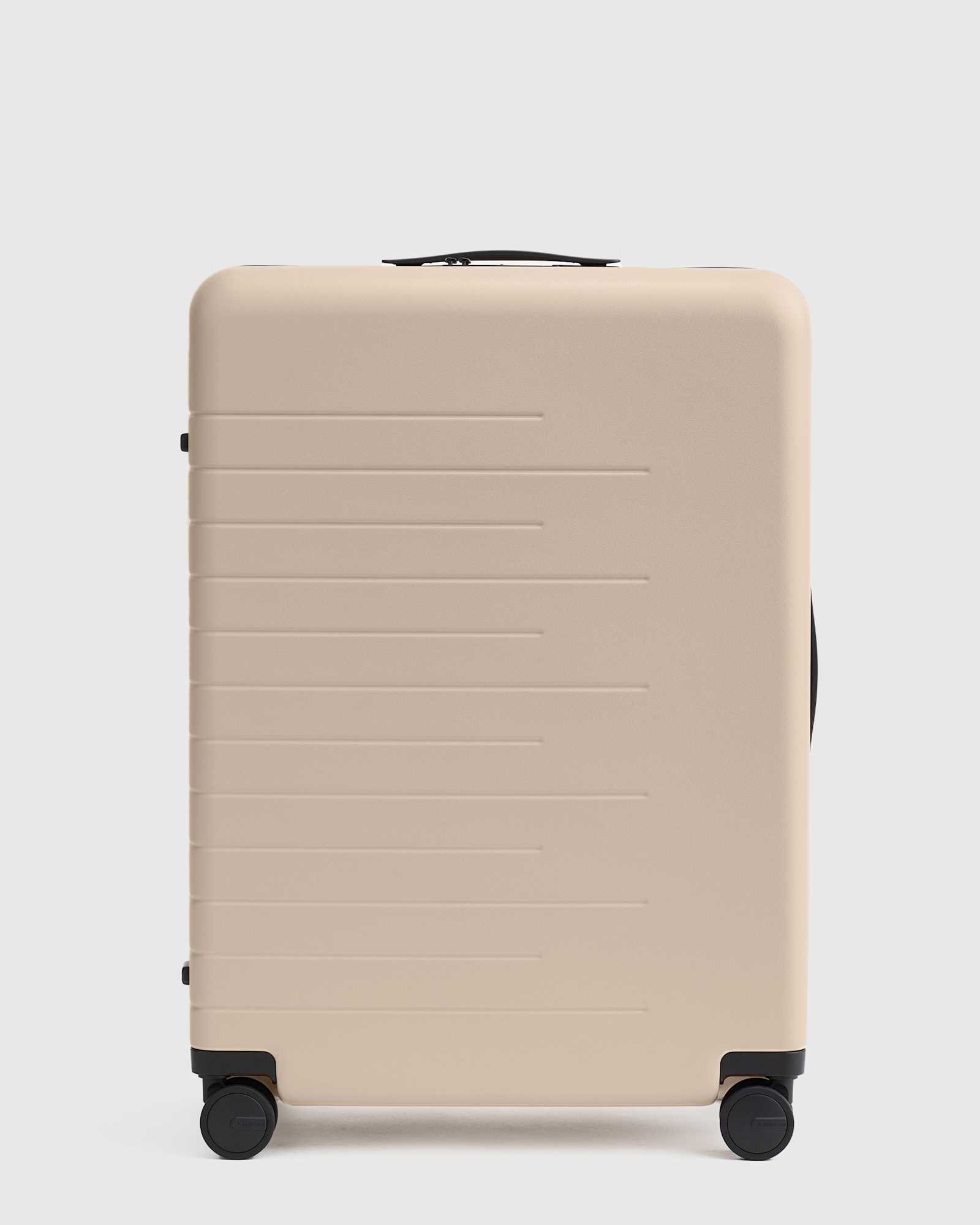tan Large Check-In Suitcase