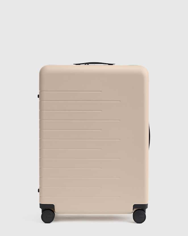 Tan Valise de soute de grande taille