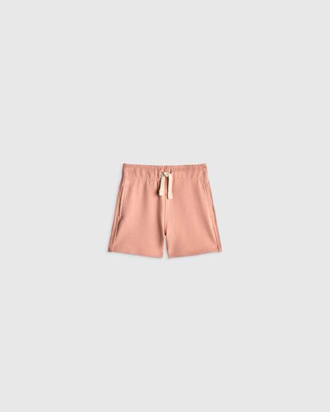 Pink Rose Organic Cotton French Terry Short