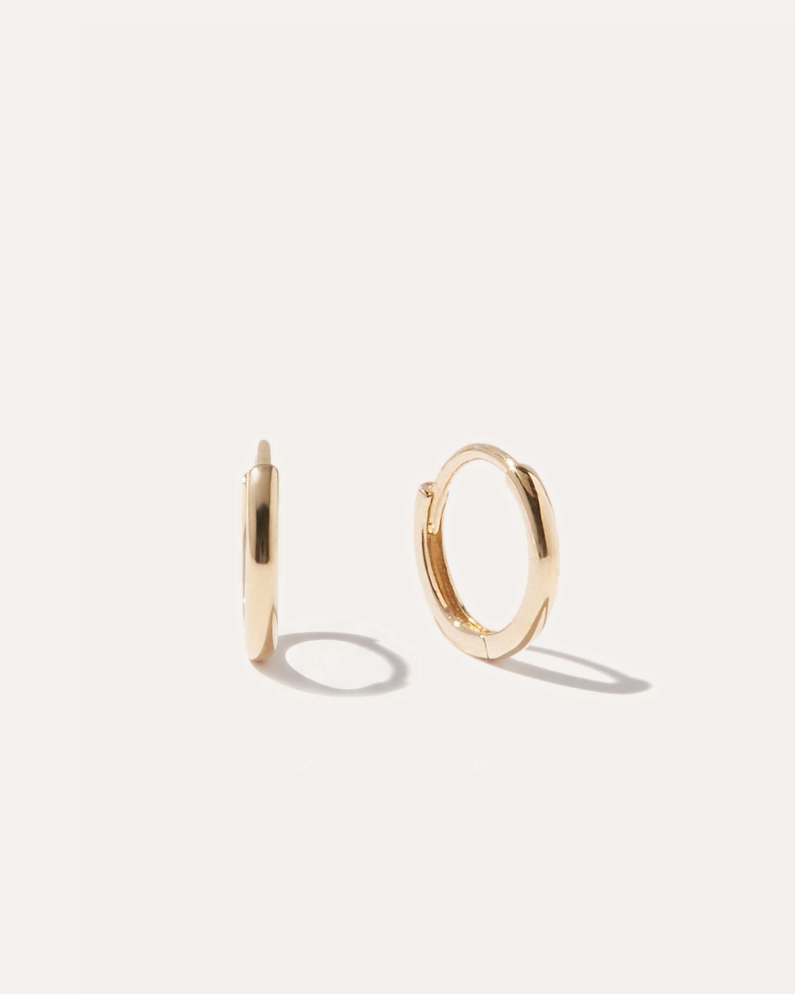 Yellow Gold 14K Gold Tiny Huggie