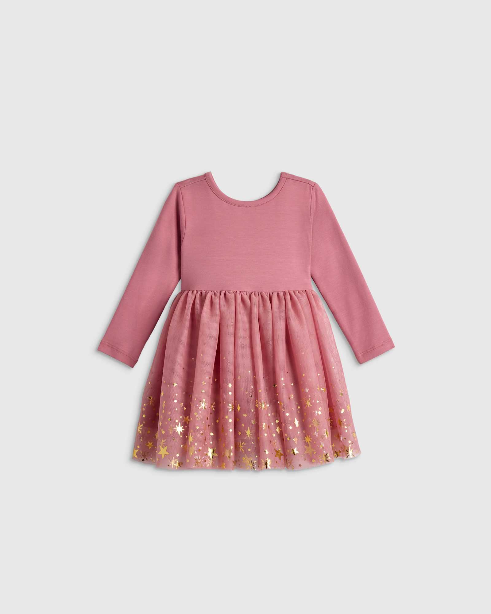 Fairytale Pink Shimmer Tulle Dress