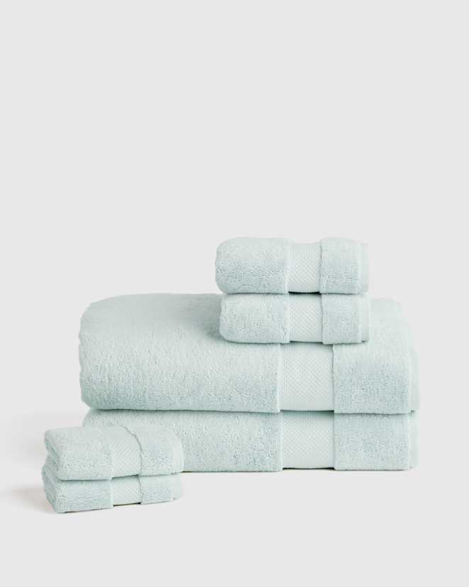 Mist Turkish Ultra Plush Bath Sheet Bundle