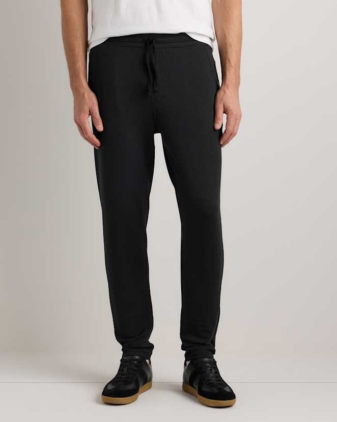 Black Supersoft Fleece Joggers