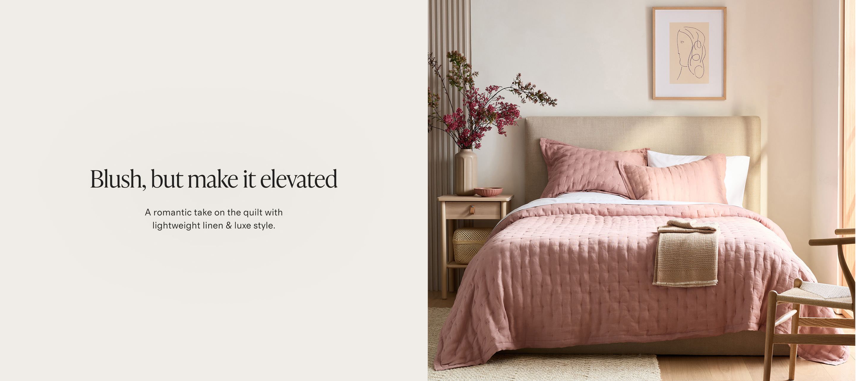 blush pink banner - desktop