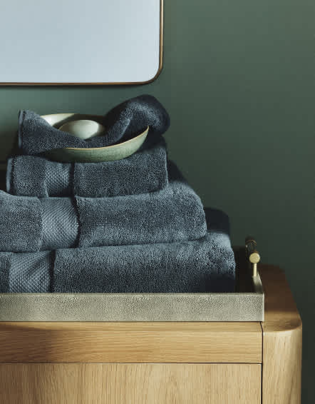 Charcoal Ensemble de draps de bain turcs ultra moelleux