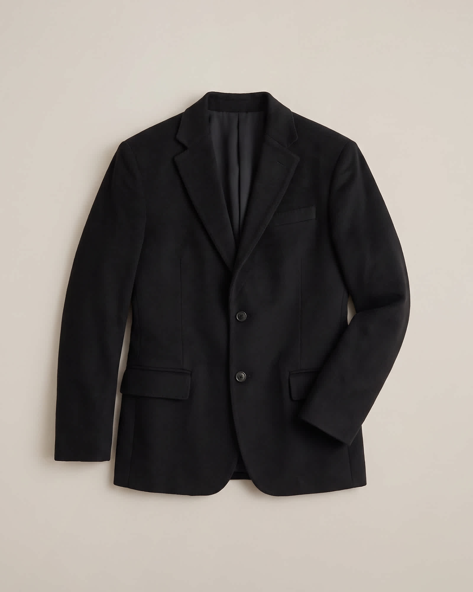 Black 100% Mongolian Cashmere Blazer